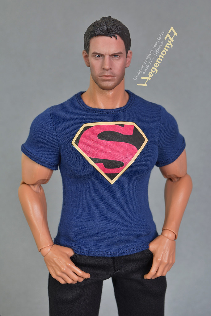 Dummy V-Neck T-Shirt – Blue