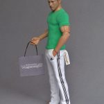 Dummy V-Neck T-Shirt – Green